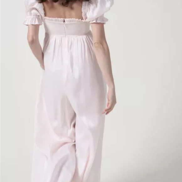 Pink Ruffle Jumpsuit - Picture 2 of 4